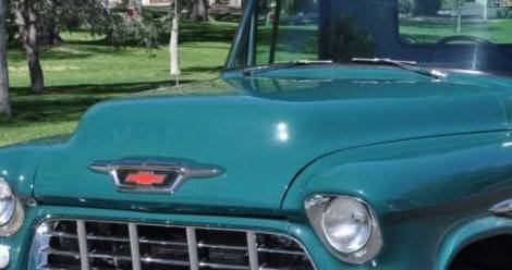 55 56 57 Chevy Truck Chrome Headlight Bezels 1955 1956 1957 NEW