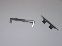 GM - 1955-57 Chevy Station Wagon & Nomad Tailgate Hinge Trim Pair