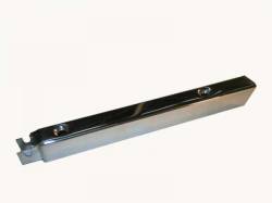 GM - 1955-57 Chevy 2-Door Hardtop & 1955 Convertible Vent Window Stainless Cap Molding "Short"