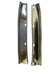 GM - 1955-57 Chevy Convertible Flat Pillar Post Stainless Pair