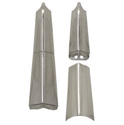 GM - 1957 Chevy Stainless Steel Fin Molding Set
