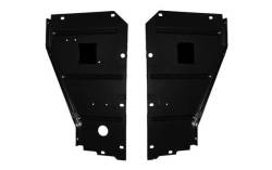 GM - 1957 Chevy Radiator Core Support Filler Panels Pair