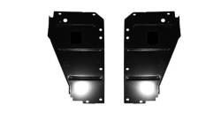 GM - 1955 Chevy Radiator Core Support Filler Panels Pair