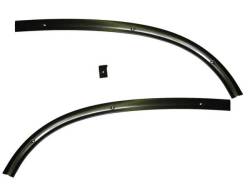 GM - 1955-57 Chevy Inner Lower Dash Inner Windshield Garnish Moldings (3-Pieces)