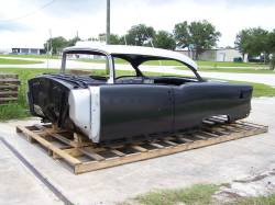 GM - 1955 Chevy 2-Door Hardtop Body Skeleton With Dash, Quarter Panels, Doors & Deck Lid