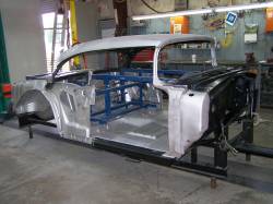 1956 Chevy 2-Door Hardtop Body Skeleton With Dash