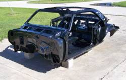 1969 Camaro Coupe Skeleton With Heater Delete Firewall, Top Skin, Drip Rails & Quarter Panels