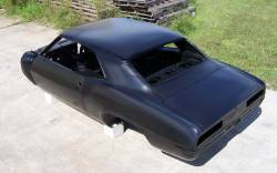 1969 Camaro Coupe Complete With Stock Heater Firewall, Top Skin, Drip Rails, Quarter Panels, Doors & Deck Lid