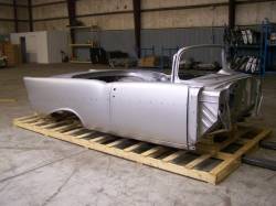 GM - 1957 Chevy Convertible Body Skeleton With Dash, Quarter Panels, Doors & Deck Lid