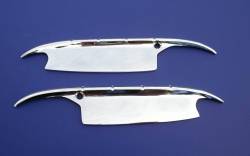 1955-56 Chevy Chrome Accessory Door Handle Shields