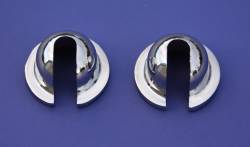 GM - 1955-57 Station Wagon & Nomad Tailgate Cable Chrome Retainer Balls Pair