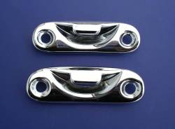 GM - 1955-57 Chevy Convertible Top Handle Chrome Striker Plates