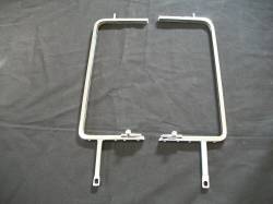 1955-57 Chevy Sedan/Station Wagon/Delivery Chrome Vent Window Frames With Latches Pair