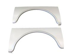 1955 Chevy "Gasser" Radiussed Quarter Panel Steel Inserts Pair