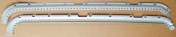 1955-57 Chevy 2-Door Sedan, Station Wagon & Sedan Delivery Side Headliner Retainer  "Sawteeth" Pair