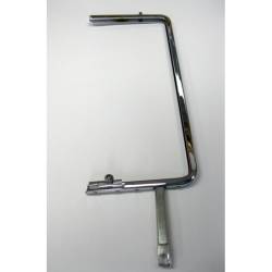 1955-57 Hardtop & Nomad Left Chrome Vent Window Frame With Latch