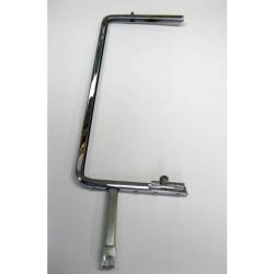 GM - 1955-57 Hardtop & Nomad Right Chrome Vent Window Frame With Latch