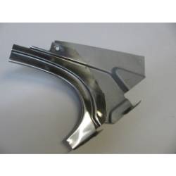 1955-57 Chevy 210 & Bel Air 2-Door Hardtop Restored Right Rear Stainless Inner Dogleg With Felt