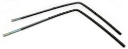 1955-57 Chevy 2-Door Sedan & Station Wagon Door Window Glass Channels Pair