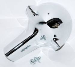 1955-56 Chevy Chrome Bel Air Center Horn Ring Cover/Cap