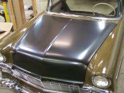 1956 Chevy Steel Custom Smoothie Hood Complete