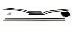 1955-56 Chevy Bel Air 2-Door Hardtop Window Felt Whisker Channel Kit