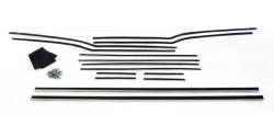 1956-57 Chevy 4-Door Hardtop Window Felt Whisker Channel Kit