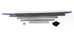 1955-57 Chevy Nomad Window Felt Whisker Channel Kit