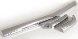 GM - 1957 Chevy Chrome Hoodbar And Extensions Set