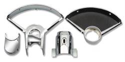 GM - 1955-56 Standard Transmission Chrome Dash Bezel Set