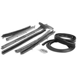 GM - 1955-57 Chevy Convertible Top Replacement Roofrail Weatherstripping Set