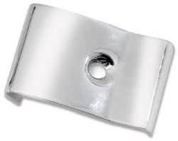 1955-57 Chevy Chrome Inner Dash Windshield Lower Garnish Molding Center Connector Clip