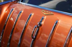 1955-57 Chevy Nomad & Pontiac Safari 8-Piece Chrome Tailgate Bar & Handle Set