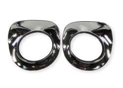 1955-57 Chevy Truck Chrome Headlight Bezels Pair