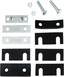 GM - 1955-57 Chevy Radiator Support Mount & Shim Kit Complete