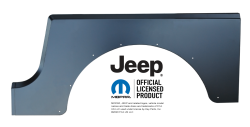 1976-1995 Jeep YJ WRANGLER LEFT REAR QUARTER PANEL WITH B POST REINFORCEMENT