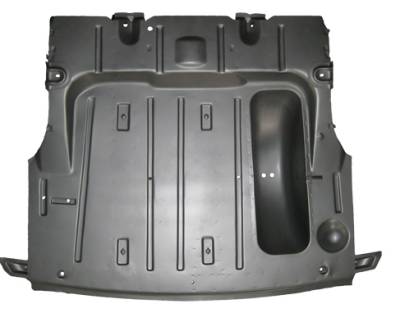 GM - 1949-52 Complete Trunk Floor With Braces & Spare Tire Well