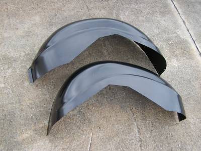 GM - 1955-57 Chevy Wider Trunk Wheel Well Tubs Pair