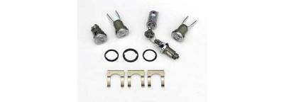 1955-57 Chevy 5-Piece Lock Set (Except Station Wagon & 56 Hardtop/Convertible)