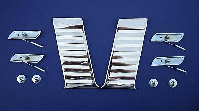 1955 Chevy Stainless Steel Lower Paint Dividers Pair