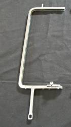 1955-57 Chevy Sedan/Station Wagon/Delivery Chrome Right Vent Frame With Latch