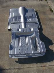1955-57 Chevy Convertible Fully Welded Floor With Braces And Trunk Floor