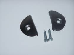 1957 Chevy Dash End Caps With Screws Pair 