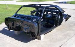 1969 Camaro Coupe Skeleton With Stock Heater Firewall, Top Skin, Drip Rails & Quarter Panels