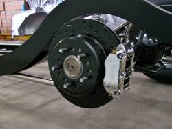 1955-57 Chevy 4-Piston 12" Wilwood Rear Disc Brakes Installed For Precision Hot Rod & IFRS Chassis