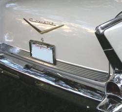 1957 Chevy Custom Aluminum Deck Lid Trim Kit - Image 2