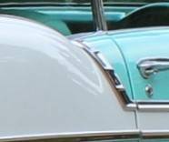 1956 Chevy Bel Air 2-Door Hardtop & Convertible Restored Upper Paint Dividers Pair - Image 2