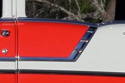 1956 Chevy Bel Air 4-Door Sedan Restored Upper Paint Dividers Pair - Image 2
