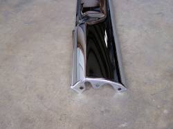 1956 Chevy Station Wagon & Nomad Chrome Rear Bumper Center - Image 2