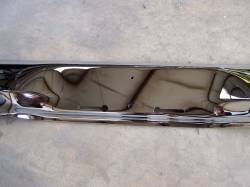 1956 Chevy Station Wagon & Nomad Chrome Rear Bumper Center - Image 3